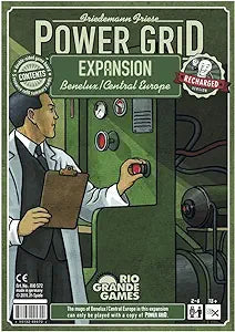 Power Grid: Benelux And Central Europe