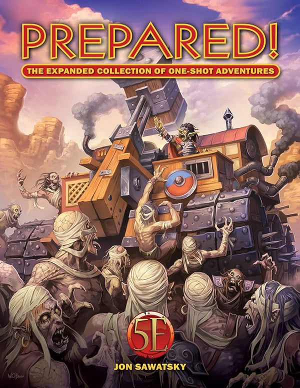 Prepared! The Expanded Collection of One-Shot Adventures Hardcover (5E)