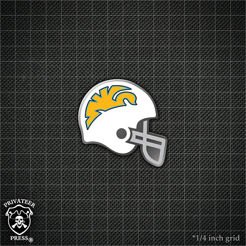 Privateer Press: Pinsider - Caspian Bolts Helmet Pin (Iron Kingdoms)