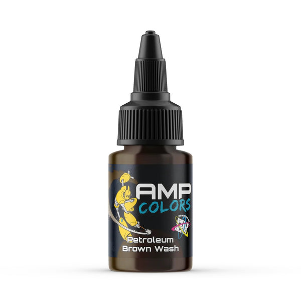 Pro Acryl: AMP Colors - Petroleum Brown Wash (22ml)