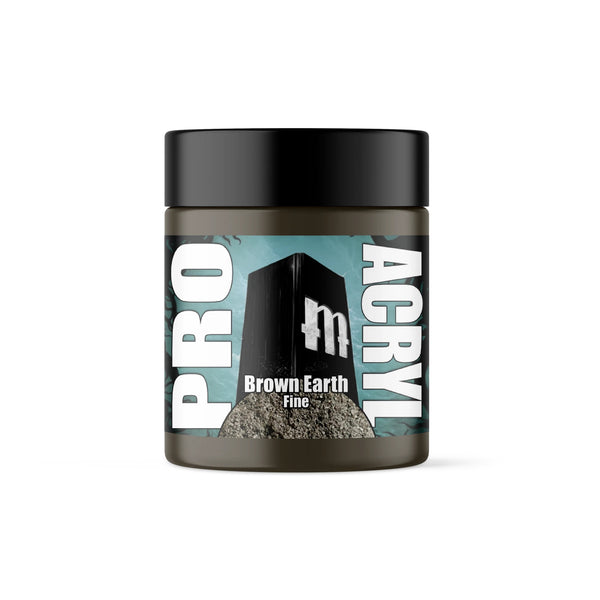 Pro Acryl: Basing Texture - Brown Earth Fine (120ml)