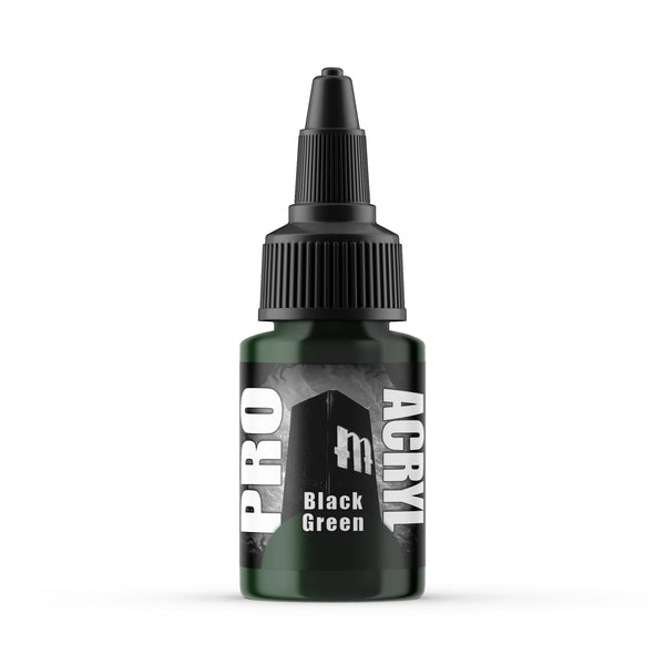 Pro Acryl: Black Green (22ml)