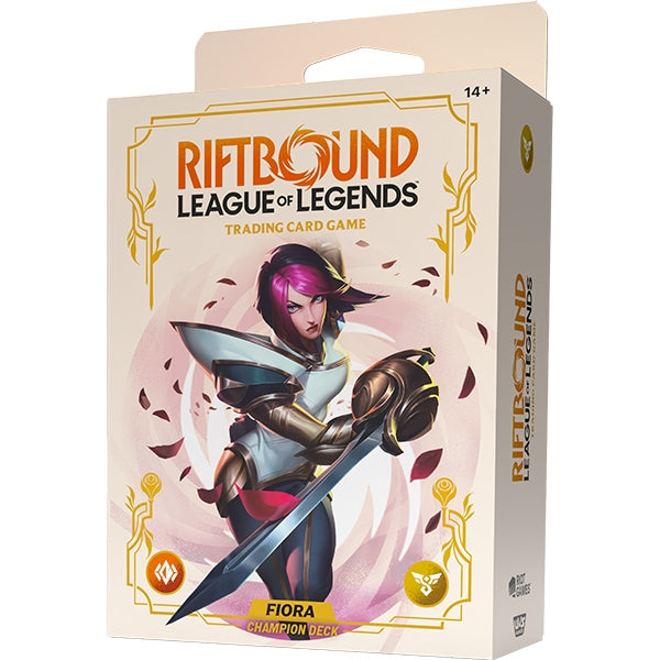 Riftbound TCG: Set 2- Spiritforged- Champion Deck - Fiora (presale)