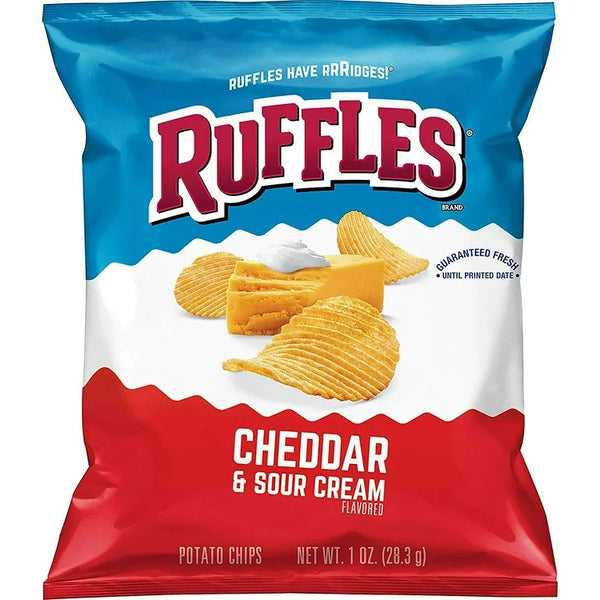 Ruffles Cheddar & Sour Cream Potato Chips