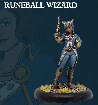 Warmachine, Hordes, Minions: Runeball Wizard (Minicrate)