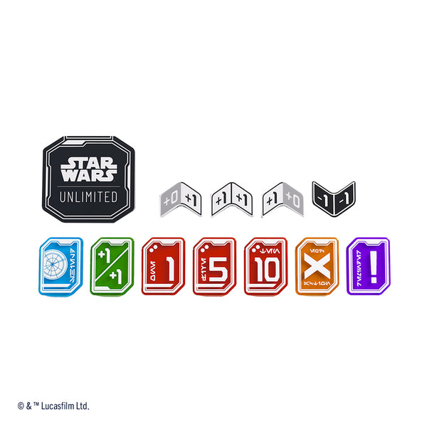 Star Wars: Unlimited Acrylic Tokens (prerelease)