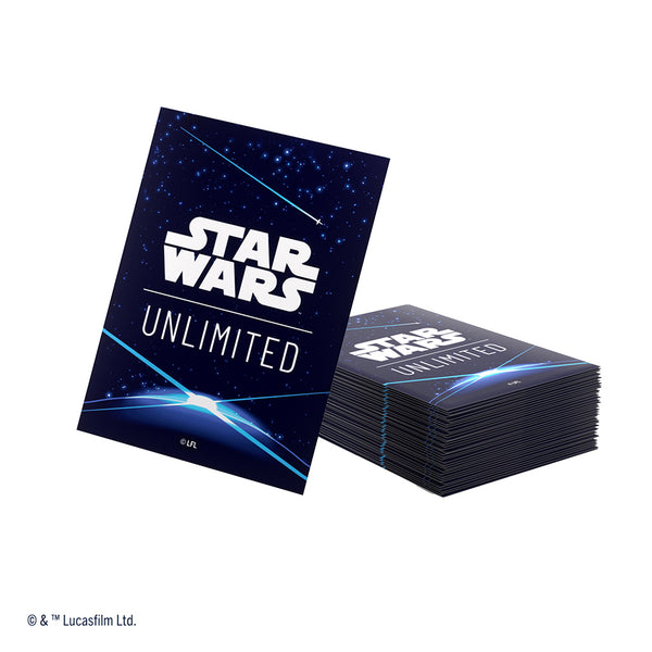 Star Wars: Unlimited Art Sleeves - Space Blue (prerelease)