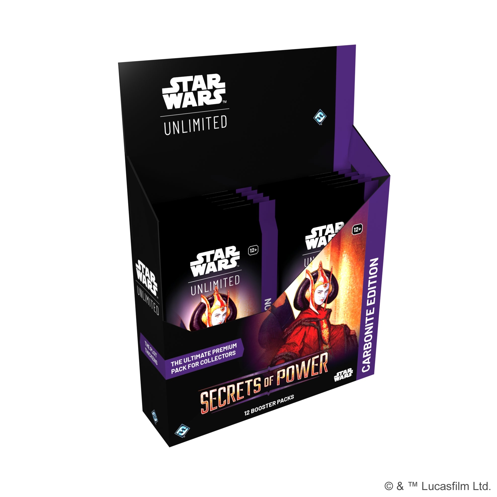Star Wars Unlimited - Secrets of Power - Carbonite Booster Box Star Wars Unlimited - Secrets of Power - Carbonite Booster Box
