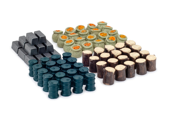 Scythe: 80 Realistic Resource Tokens