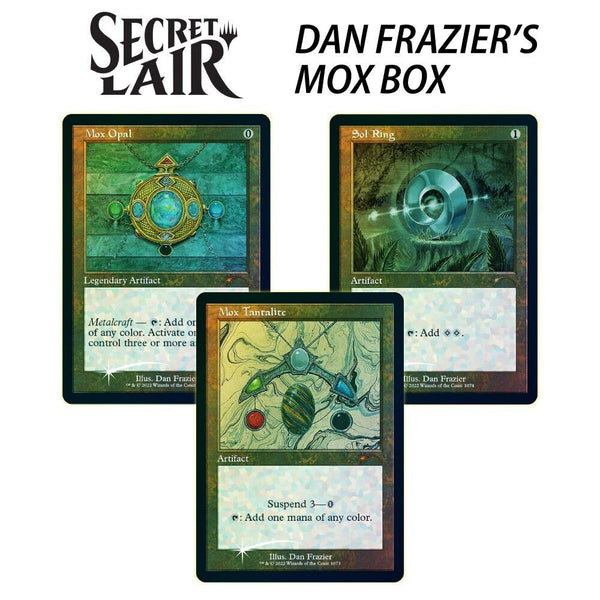 Secret Lair Drop: Dan Frazier's Mox Box - Foil Etched Edition