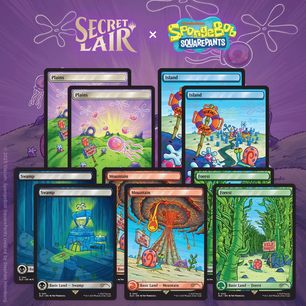 MtG: Our Boss is on Vacation Superdrop: Spongebob Squarepants Bundle - Non-Foil Edition (Secret Lair)