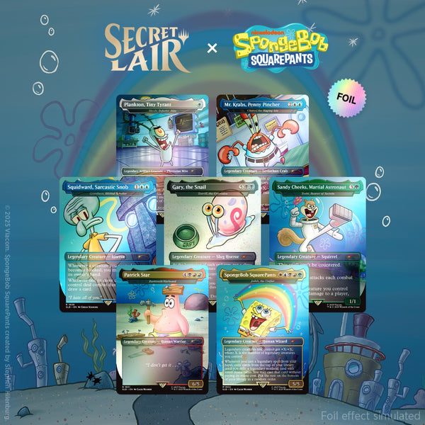 MtG: SpongeBob SquarePants - Legends of Bikini Bottom, Foil Edition (Secret Lair)