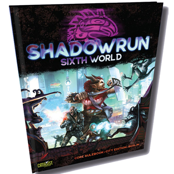 Shadowrun, 6e: Sixth World Core Rulebook- City Edition Berlin