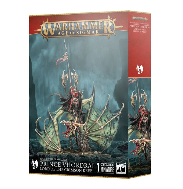 Soulblight Gravelords: Prince Vhordrai Lord of Crimson Keep (presale)
