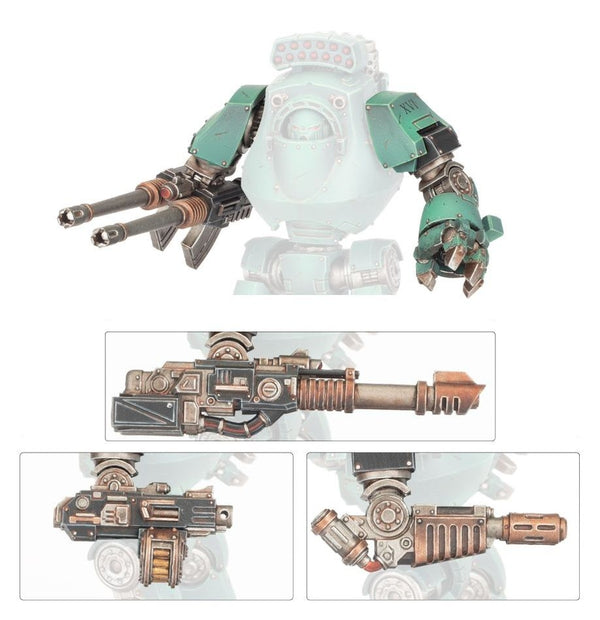 Space Marine: Contemptor Dreadnought Weapons Frame 1