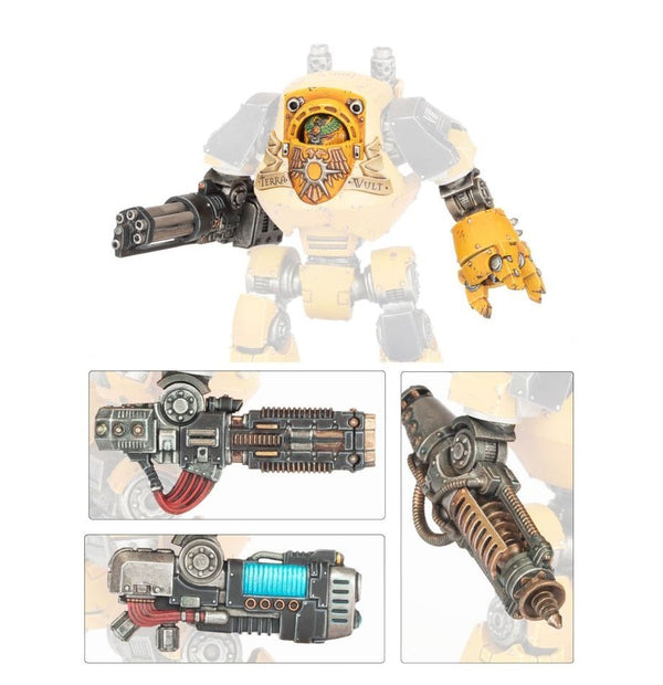Space Marine: Contemptor Dreadnought Weapons Frame 2