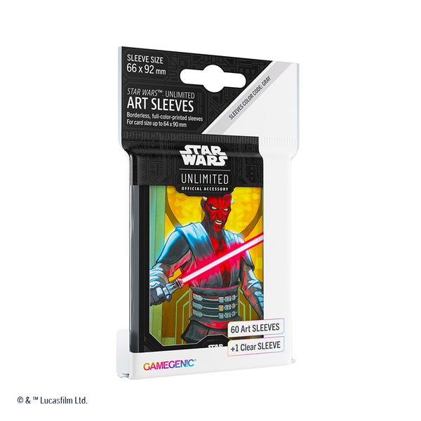 Star War Unlimited: Art Sleeves - Darth Maul