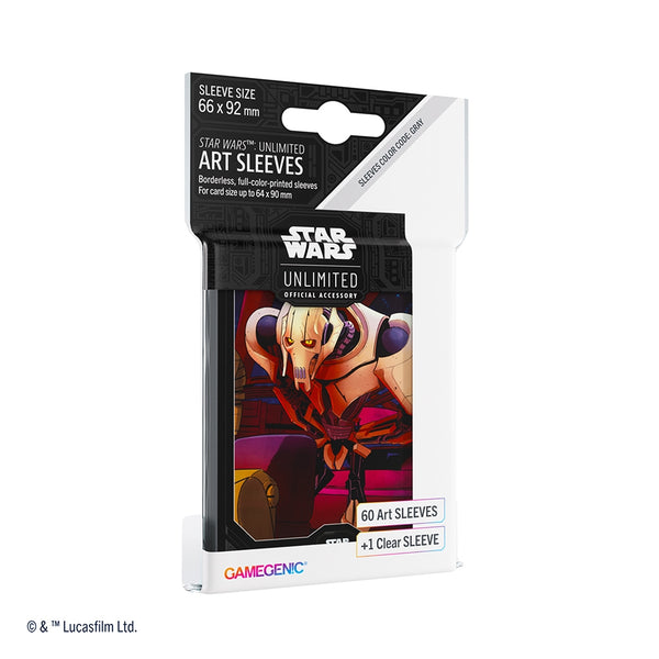 Star War Unlimited: Art Sleeves - General Grievious