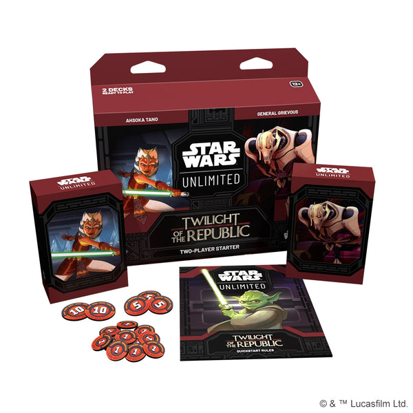 Star War Unlimited: Twilight of the Republic Two-Player Starter