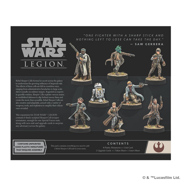 Star Wars Legion: Rebel Sleeper Cell Expansion