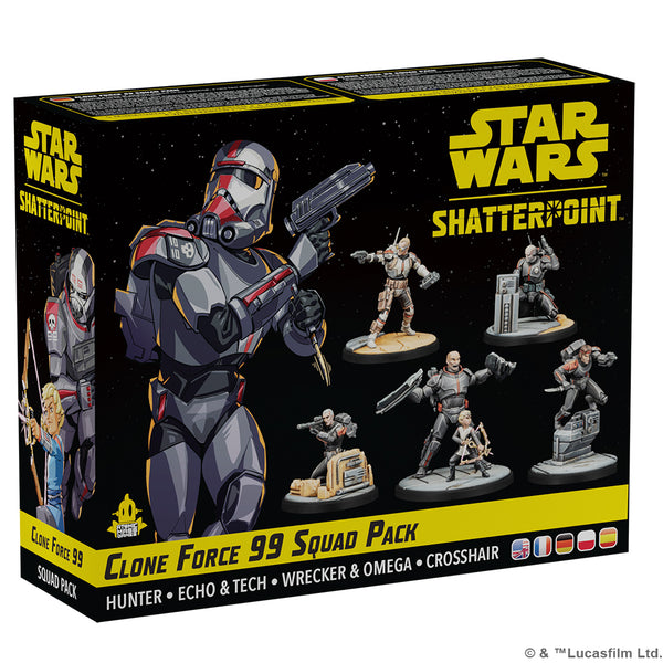 Star Wars: Shatterpoint - Clone Force 99 - Squad Pack