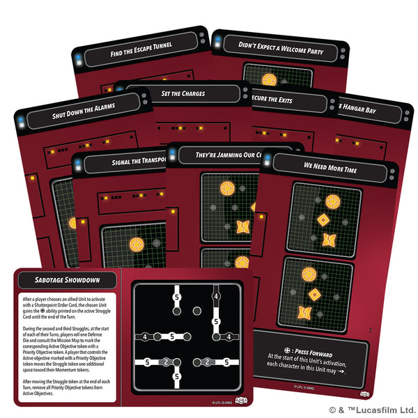 Star Wars: Shatterpoint - Sabotage Showdown - Mission Pack