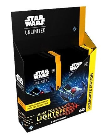 Star Wars: Unlimited - Jump to Lightspeed: Carbonite Booster Display