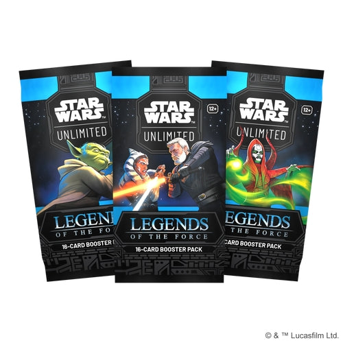 star wars unlimited booster box for sale Star Wars: Unlimited - Legends of the Force: Booster Pack