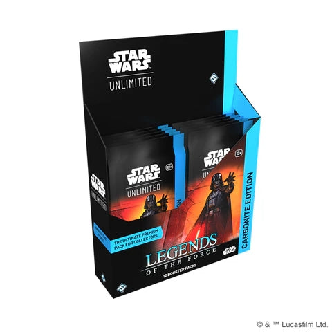 Star Wars: Unlimited - Legends of the Force: Carbonite Booster Display (presale)