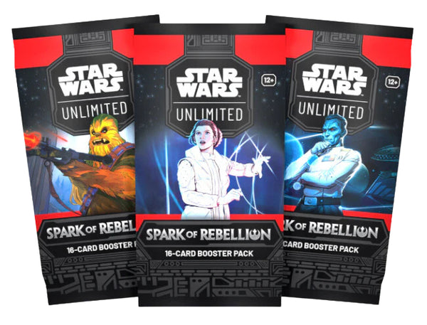 Star Wars: Unlimited - Spark Of Rebellion Booster Pack (prerelease)