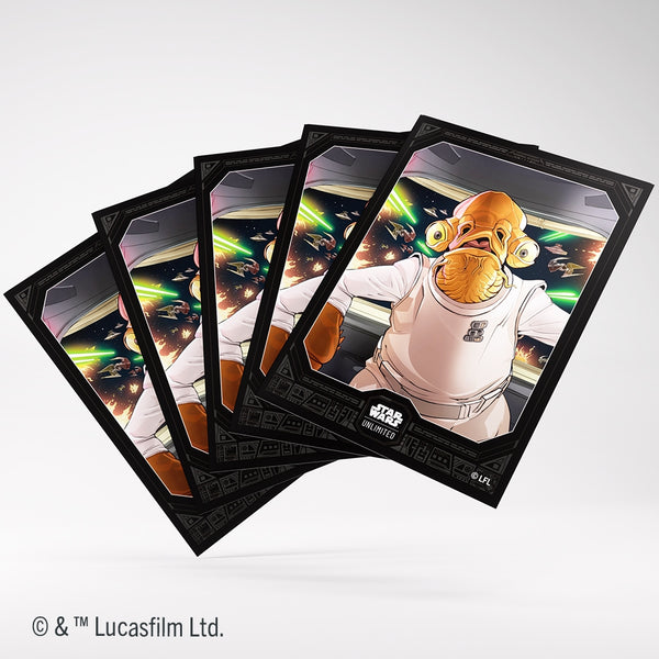 Star Wars: Unlimited Art Sleeves - Admiral Ackbar