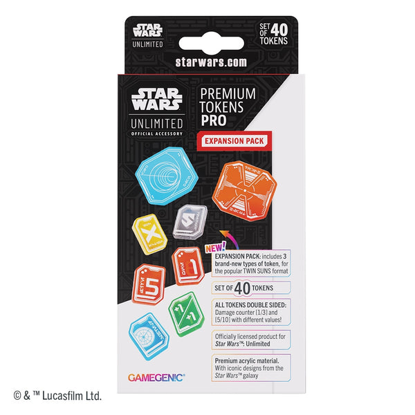 Star Wars: Unlimited Premium Tokens Pro - Expansion Pack