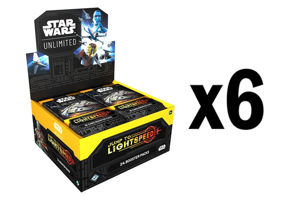 Star Wars: Unlimited - Jump to Lightspeed: Booster Display Case (x6 Displays) (presale)