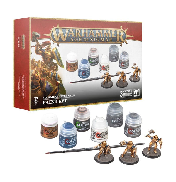 Stormcast Eternals: Miniatures and Paints Set