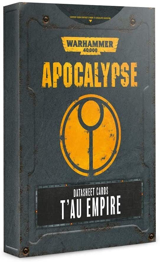 T'au Empire: Apocalypse Datasheet Cards (oop)