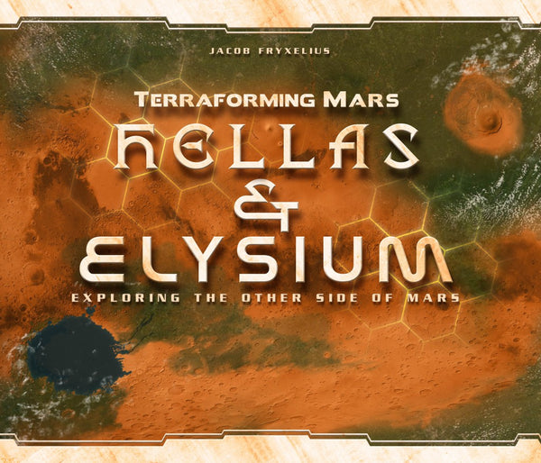 Terraforming Mars: Hellas & Elysium Map