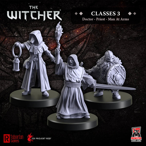 The Witcher RPG: Classes 3 - Doctor, Priest, Man-at-Arms