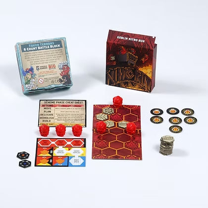 Token Terrors Battle Block & Solo mini game: Goblin Nitro Run