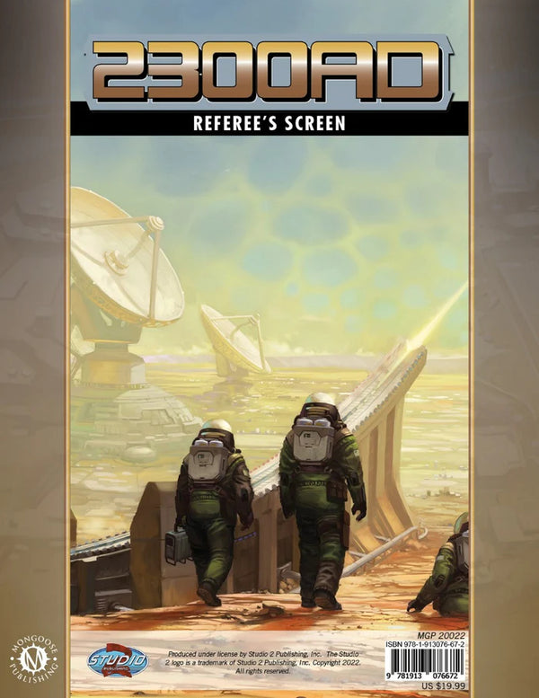 Traveller RPG: 2300AD - Referees Screen