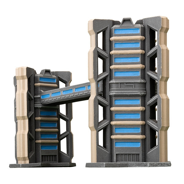 Battlefield in a Box: Hextech - Trinity City - Binary Towers (x1)