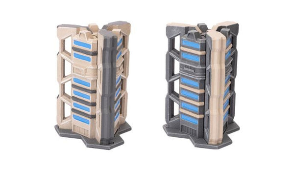 Battlefield in a Box: Hextech - Trinity City - Tri-Tower (x2)