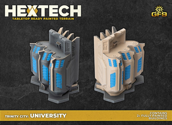 Battlefield in a Box: Hextech - Trinity City - University (x2)