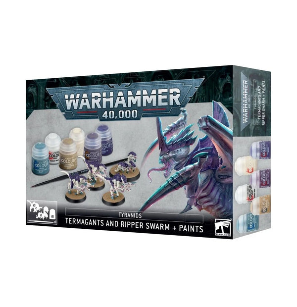 Tyranid: Termagants and Ripper Swarm + Paints