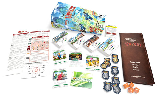 Unfair: Comicbook Hacker Kaiju Ocean Expansion
