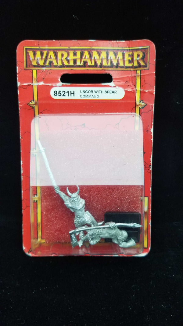 Beastmen: Ungor with Spear Command (oop Metal)