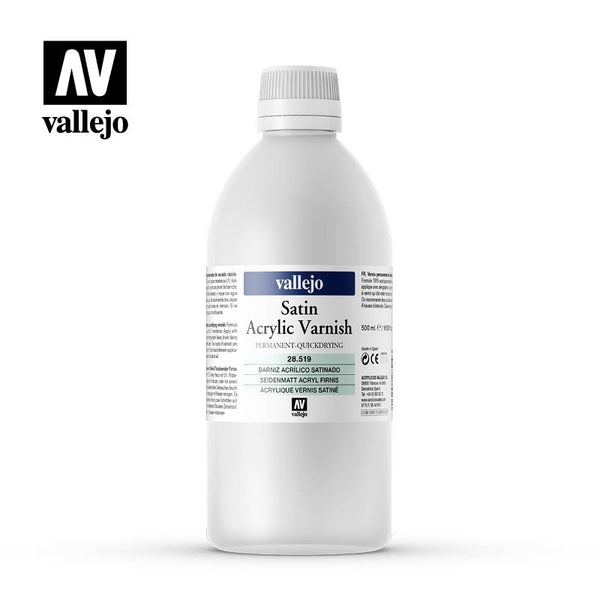 Vallejo: Satin Acrylic Varnish (500ml)