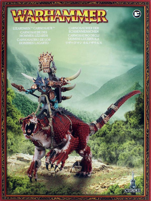 Seraphon: Lizardmen Carnosaur / Troglodon (out of print)