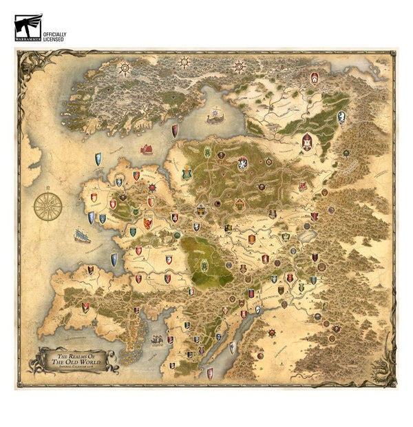 Warhammer: Map of the Old World – Imperial Calendar 2278 (presale)