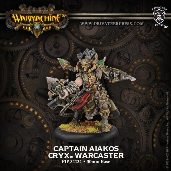 Warmachine: Cryx - Captain Aiakos