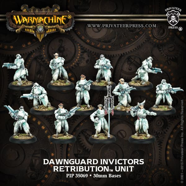 Warmachine: Retribution of Scyrah - Dawnguard Invictors